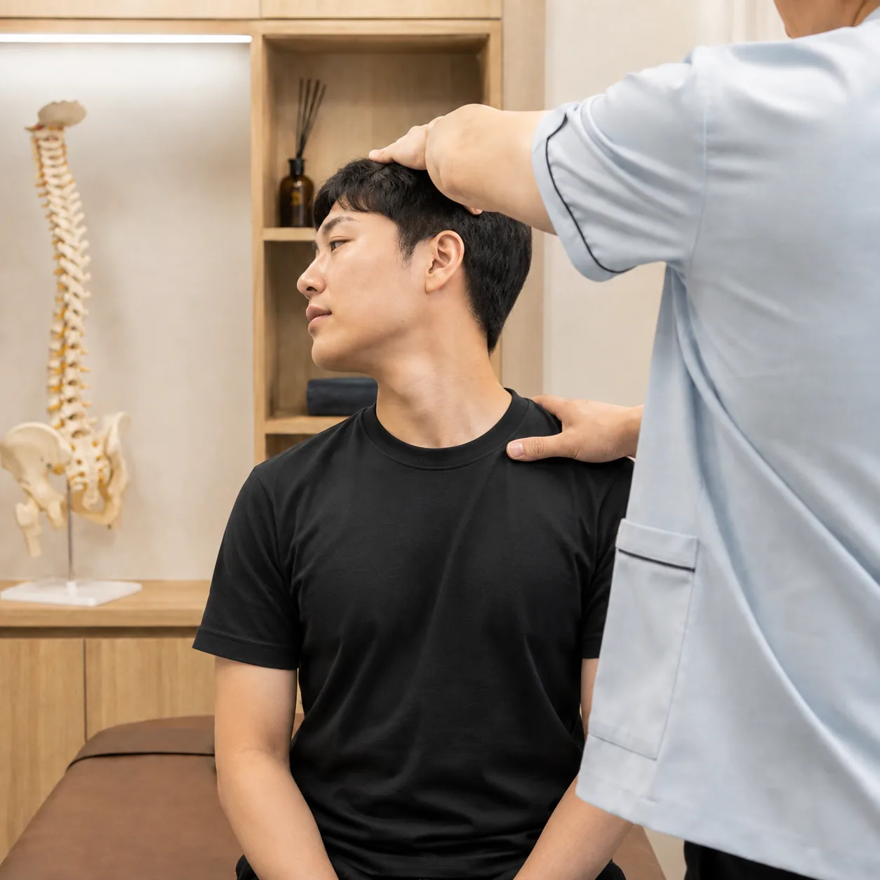 인천 서구 정본한의원 교통사고 목 통증 진료