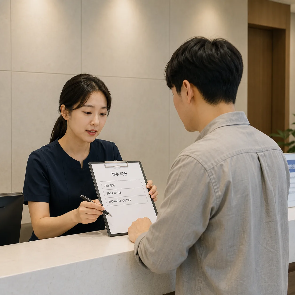 교통사고 자동차보험 한방치료 접수 시 확인하는 정보